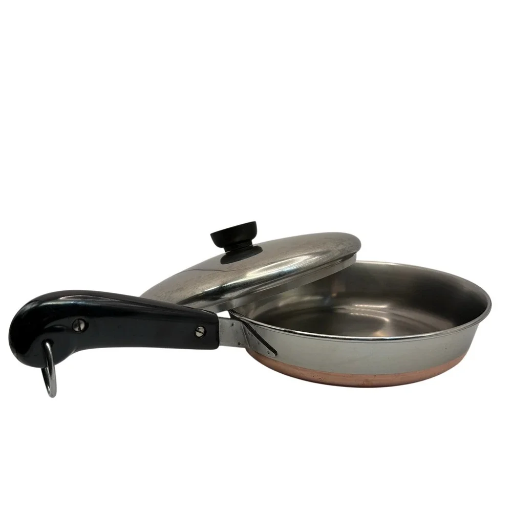 Vintage Revere Ware Double Ring 8